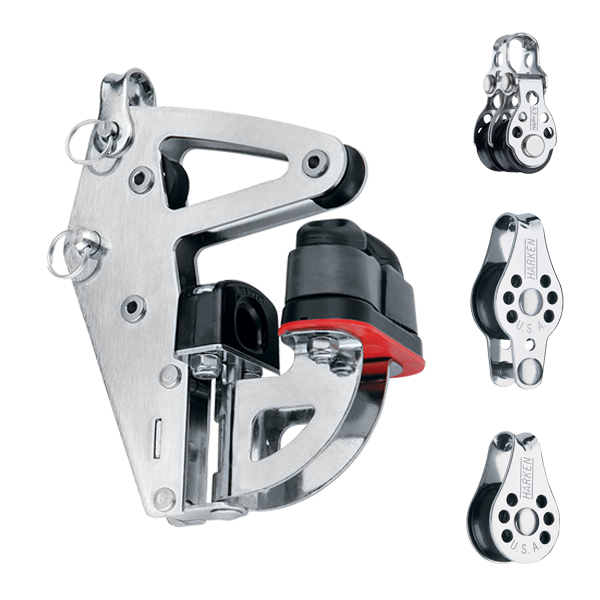 Harken 16mm Air Block - Poulie Simple Émerillon Pour Voiliers Et Dériveurs