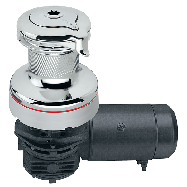 Harken 46 Self Tailing Electric 12V Chrome Horiz with DF Ctrl Box Winch | SendIt Sailing