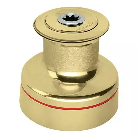 Harken 50-2 SPD Plain Top Polished Bronze Winch | SendIt Sailing