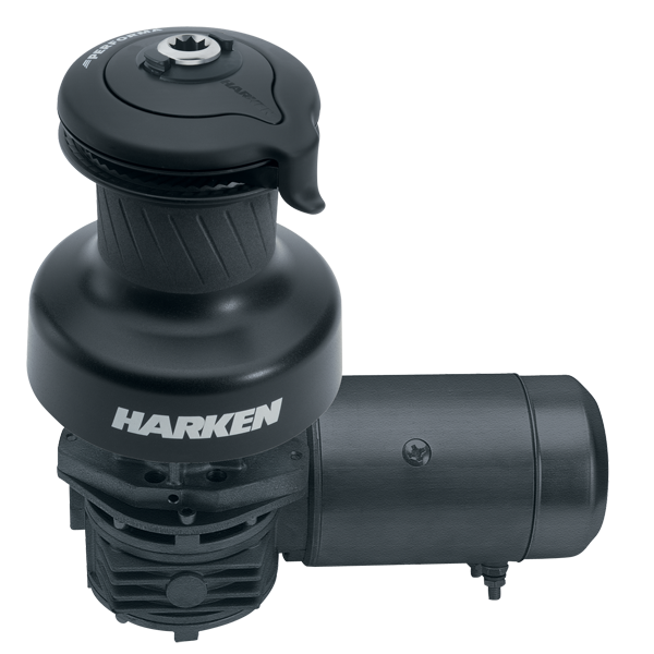 Harken Performa 2 Spd Electric ST Alum Winch Horizontal 12 Volt | SendIt Sailing