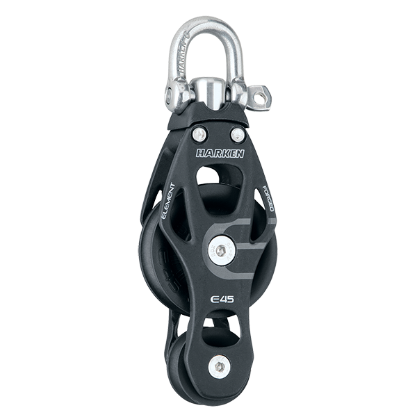 Harken 45mm Aluminum Element Fiddle Block Swivel | SendIt Sailing