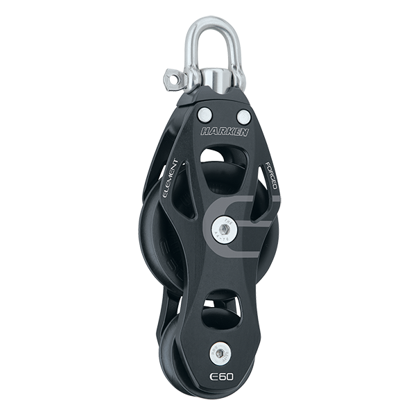 Harken 60mm Aluminum Element Fiddle Block Swivel | SendIt Sailing