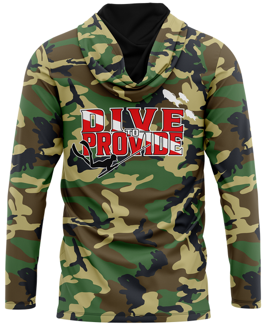 3 Prong Dive To Provide Dri Fit Hoodie (Adult/Keiki)