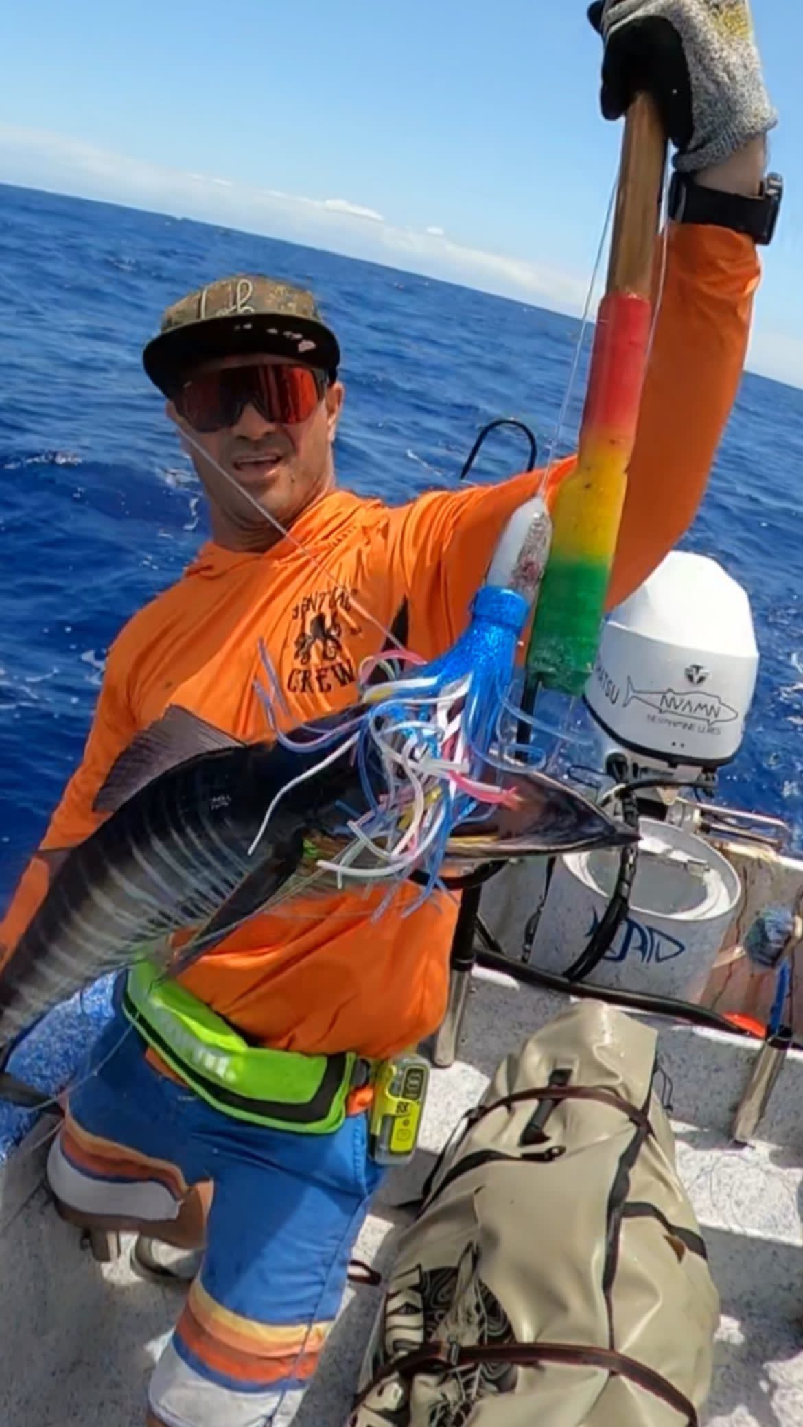 Venture Crew Dri Fit Hoodie HI-VIS Orange (Adult/Keiki)