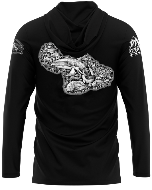Maui Diver Collab Dri Fit Hoodie (Adult)