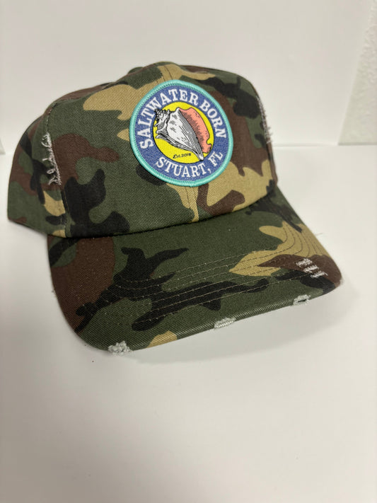 Stuart, FL Vintage Distressed Hat