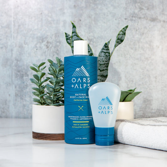 O + A Reusable Travel Bottle