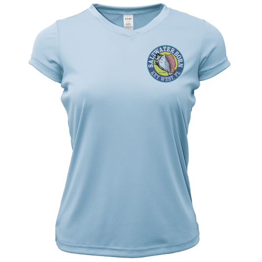 Key West, FL Kraken Women's Short Sleeve UPF 50+ Dry-Fit Shirt