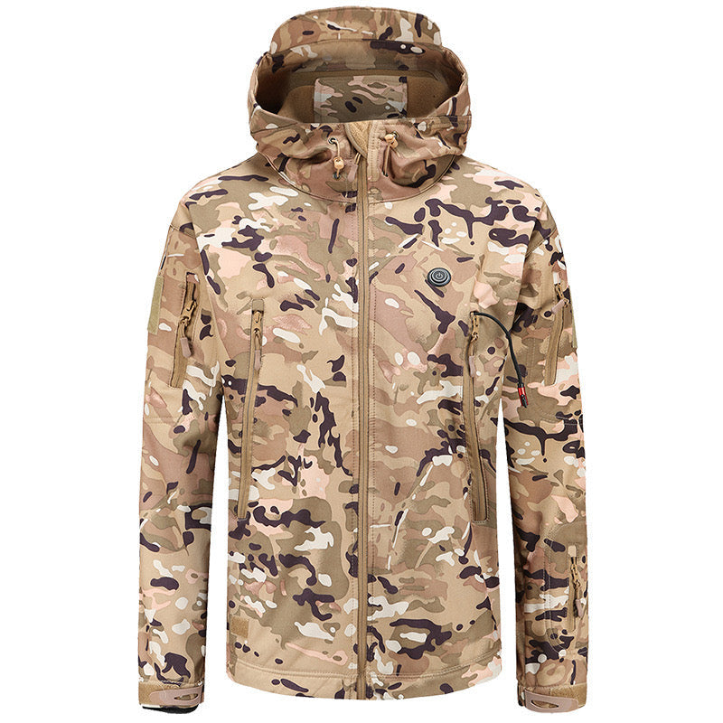 LITEGUEST 7-Zone Heated Hunting Jacket | USB Camo Jacket