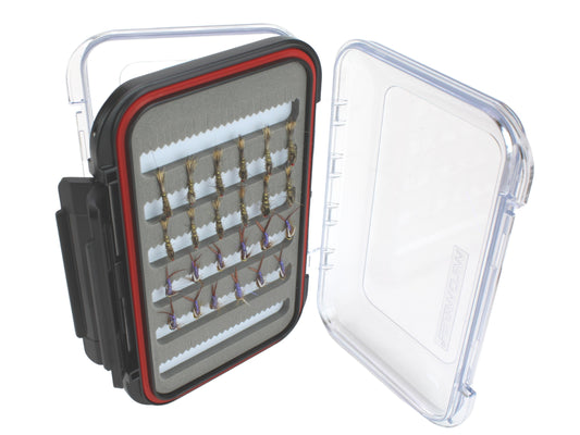 Nymph Fly Assortment, 48 Flies | 2 Sided Fly Box | Wild Water Fly Fishing