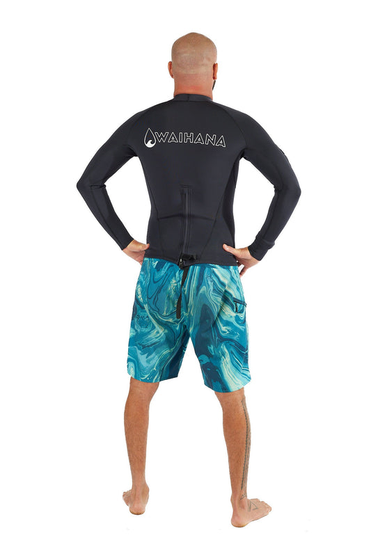 Men's Essentials Rear-zip Surf Top v1