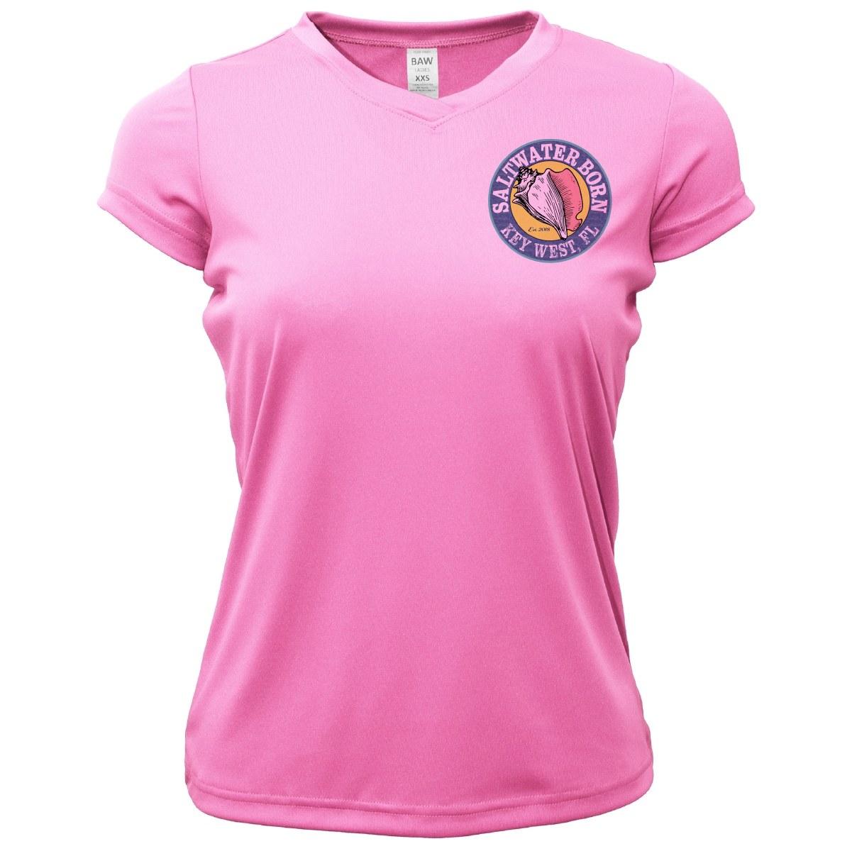 Key West, FL Kraken Women's Short Sleeve UPF 50+ Dry-Fit Shirt