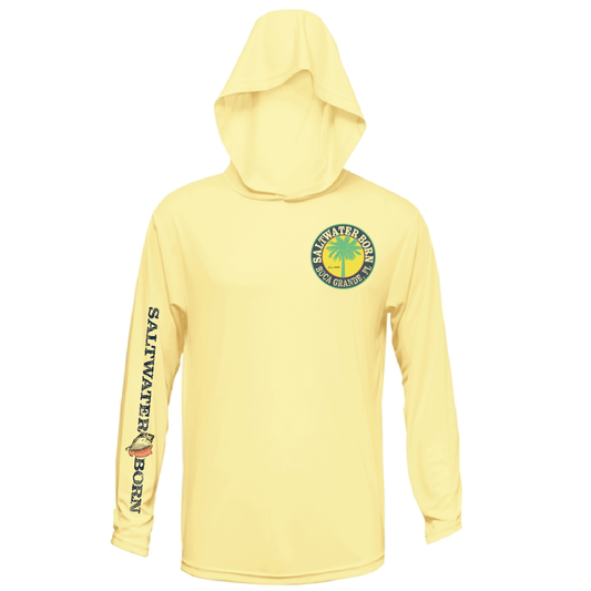 Boca Grande, FL Action Tarpon Long Sleeve UPF 50+ Dry-Fit Hoodie