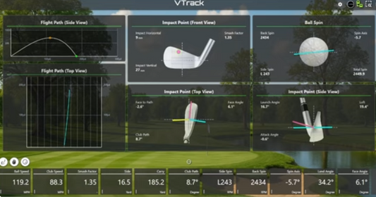 VTrack Golf Launch Monitor