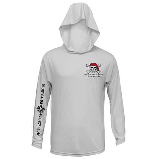 Pensacola, FL "All for Rum and Rum for All" Long Sleeve UPF 50+ Dry-Fit Hoodie