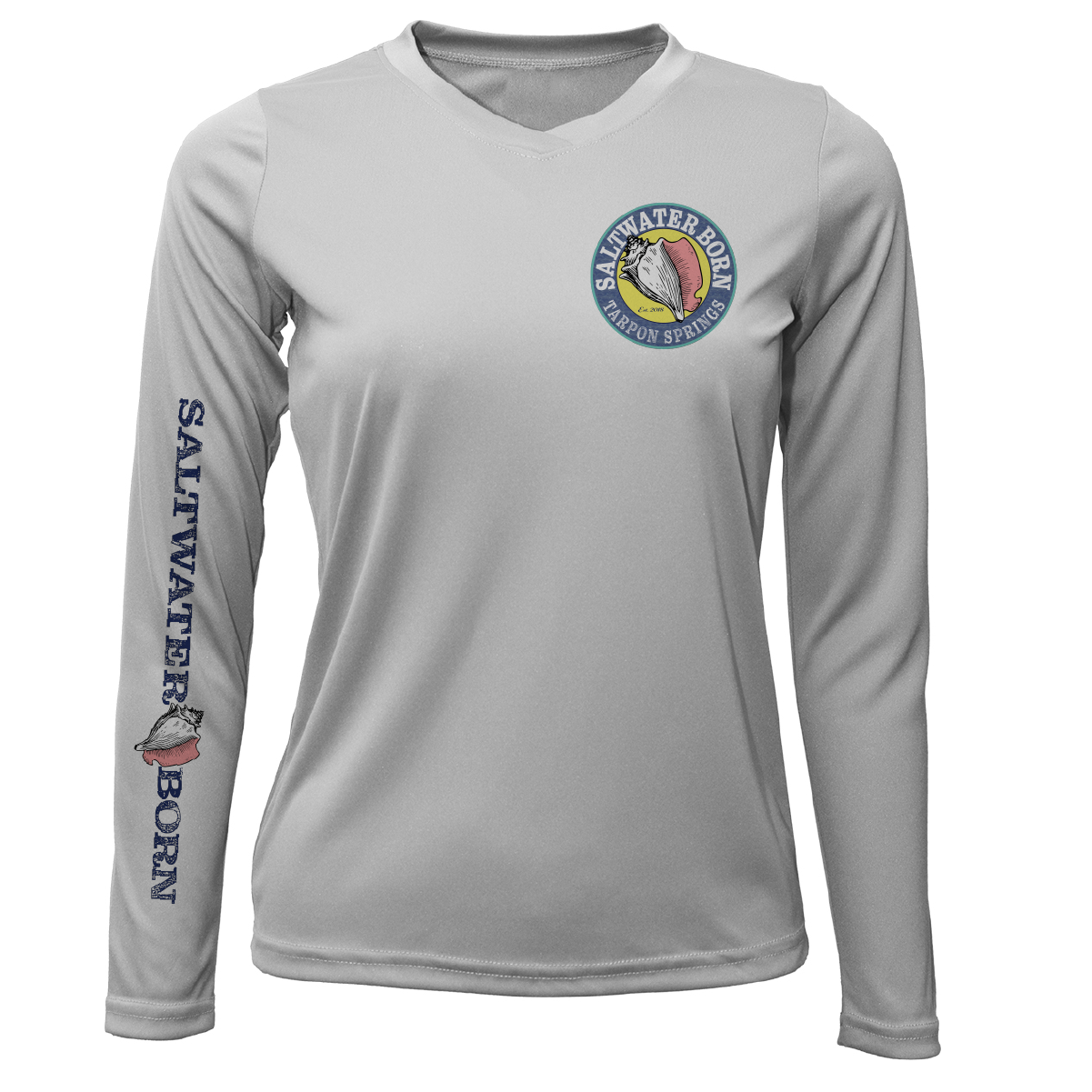 Tarpon Springs, FL Kraken Women's Long Sleeve UPF 50+ Dry-Fit Shirt