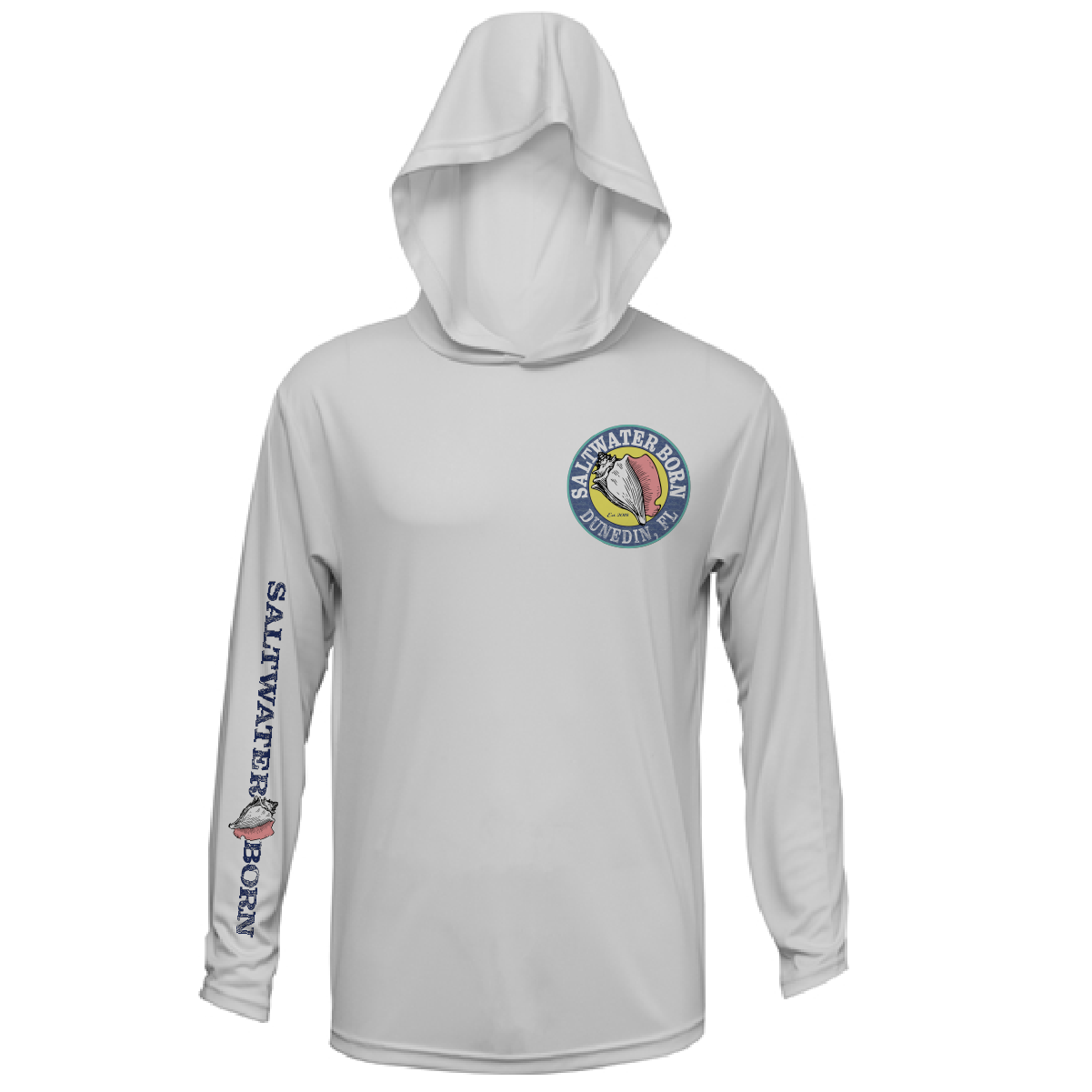 Dunedin, FL Action Tarpon Long Sleeve UPF 50+ Dry-Fit Hoodie