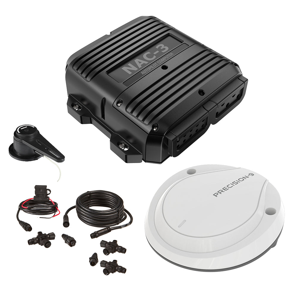 Simrad NAC-3 Autopilot Core Pack - NAC-3, Precision-9, RF25N & N2k Starter Kit | SendIt Sailing
