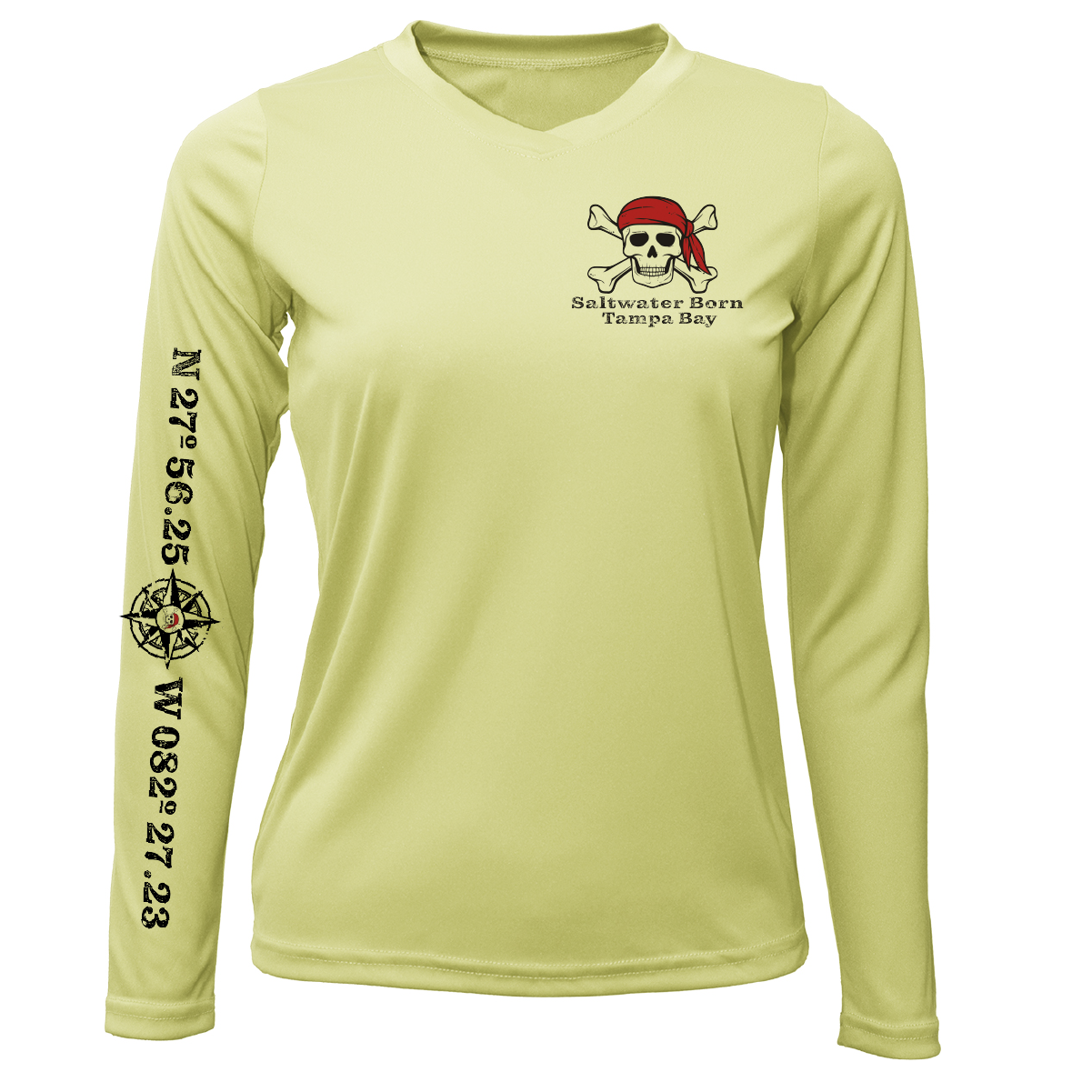 Tampa Bay Blackbeard Women's Long Sleeve UPF 50+ Dry-Fit Shirt