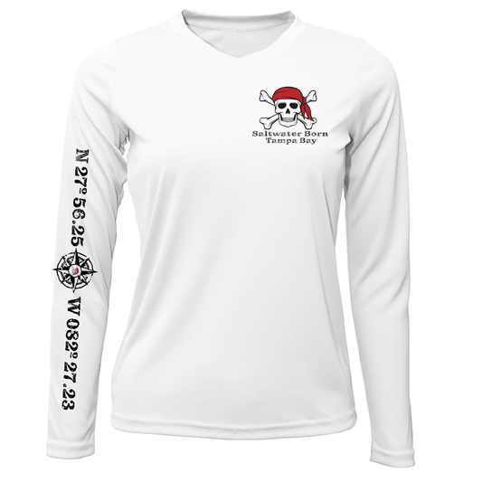 Tampa Bay "All for Rum and Rum For All" Women's Long Sleeve UPF 50+ Dry-Fit Shirt