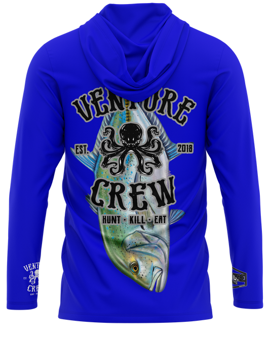 Venture Crew Omilu Royal Dri Fit Hoodie (Adult/Keiki)