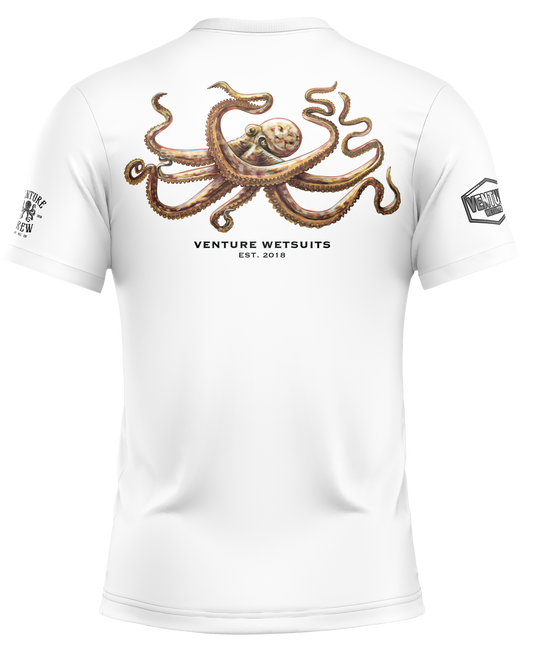 VW Tako White Dri Fit T-Shirt (Adult/Keiki)