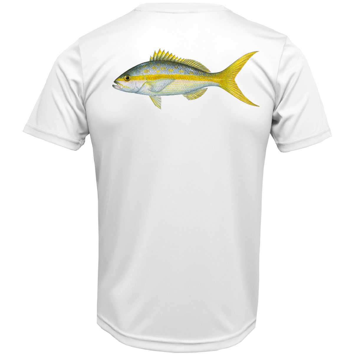 USA Yellowtail Short Sleeve UPF 50+ Dry-Fit Shirt
