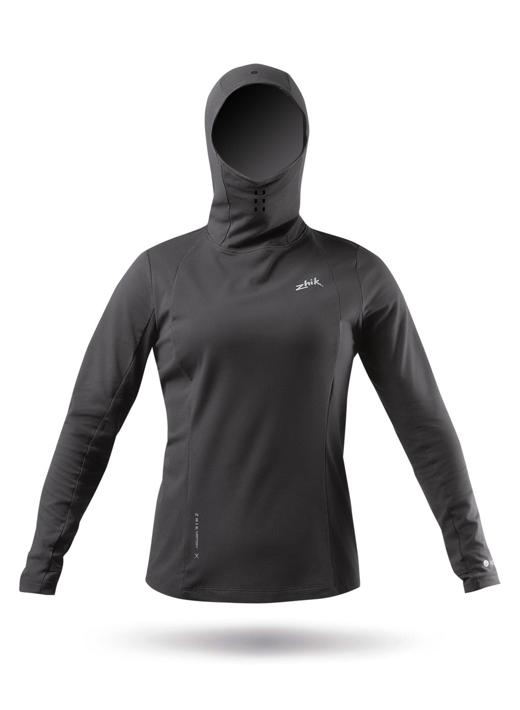 Zhik Womens Black ZhikMotion Hooded Top | SendIt Sailing