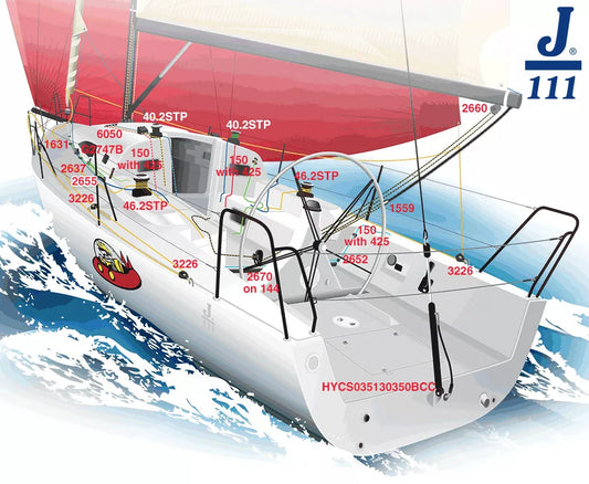 Harken Performa 2 Speed Alum Self-Tailing Winch