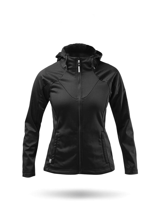 Zhik Womens Tech Hoodie - Black | SendIt Sailing