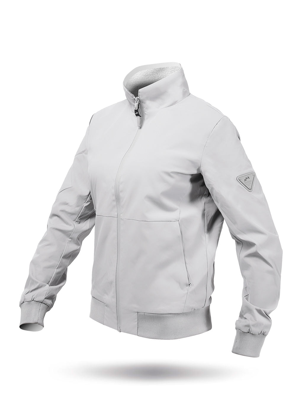 Zhik Womens Flight Jacket - Platinum | SendIt Sailing