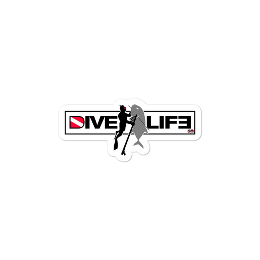 Dive Life Sticker