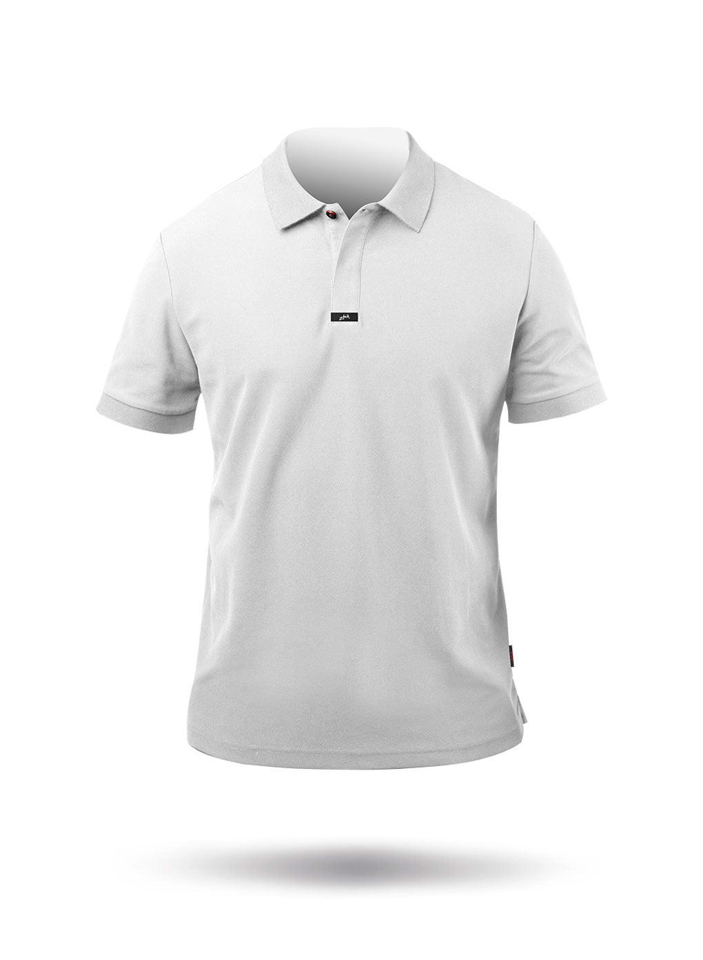 Zhik Mens Pima Cotton Polo - White | SendIt Sailing