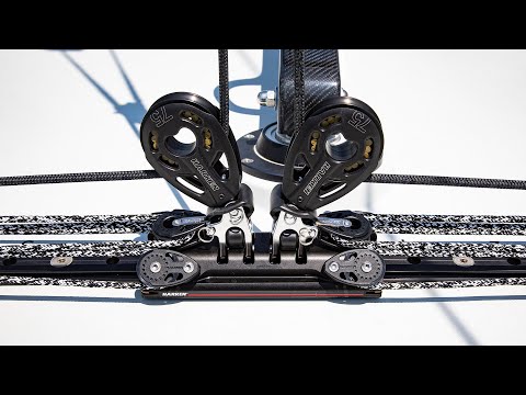 Harken 45mm Aluminum Double Loop Block