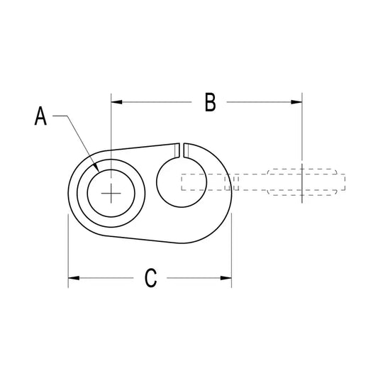 Ronstan Sister Clip - Stainless Steel - Small