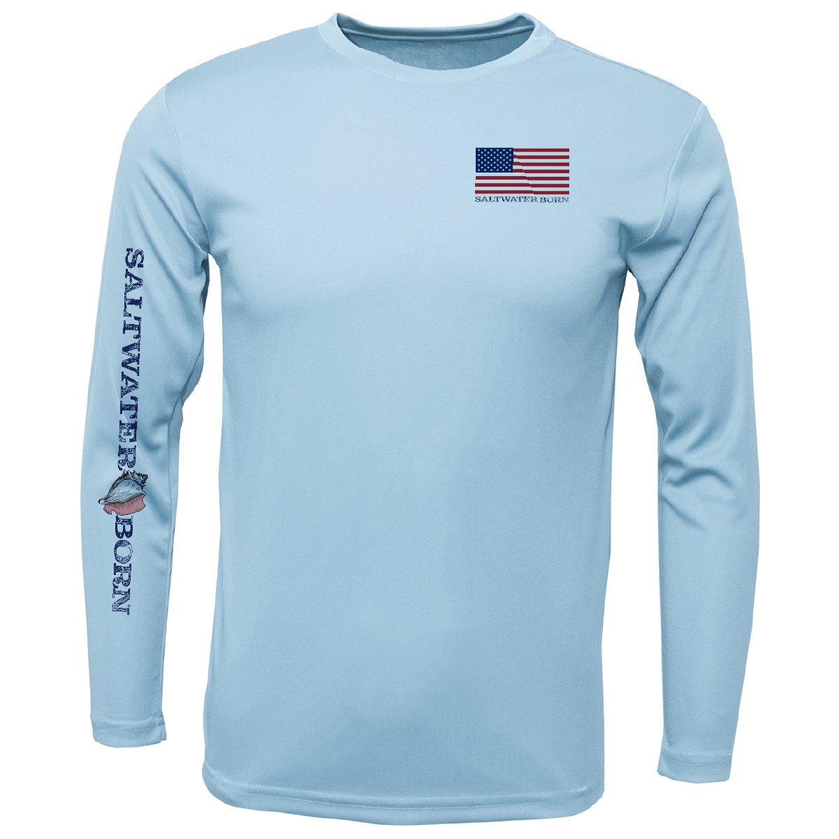 USA Tuna Long Sleeve UPF 50+ Dry-Fit Shirt