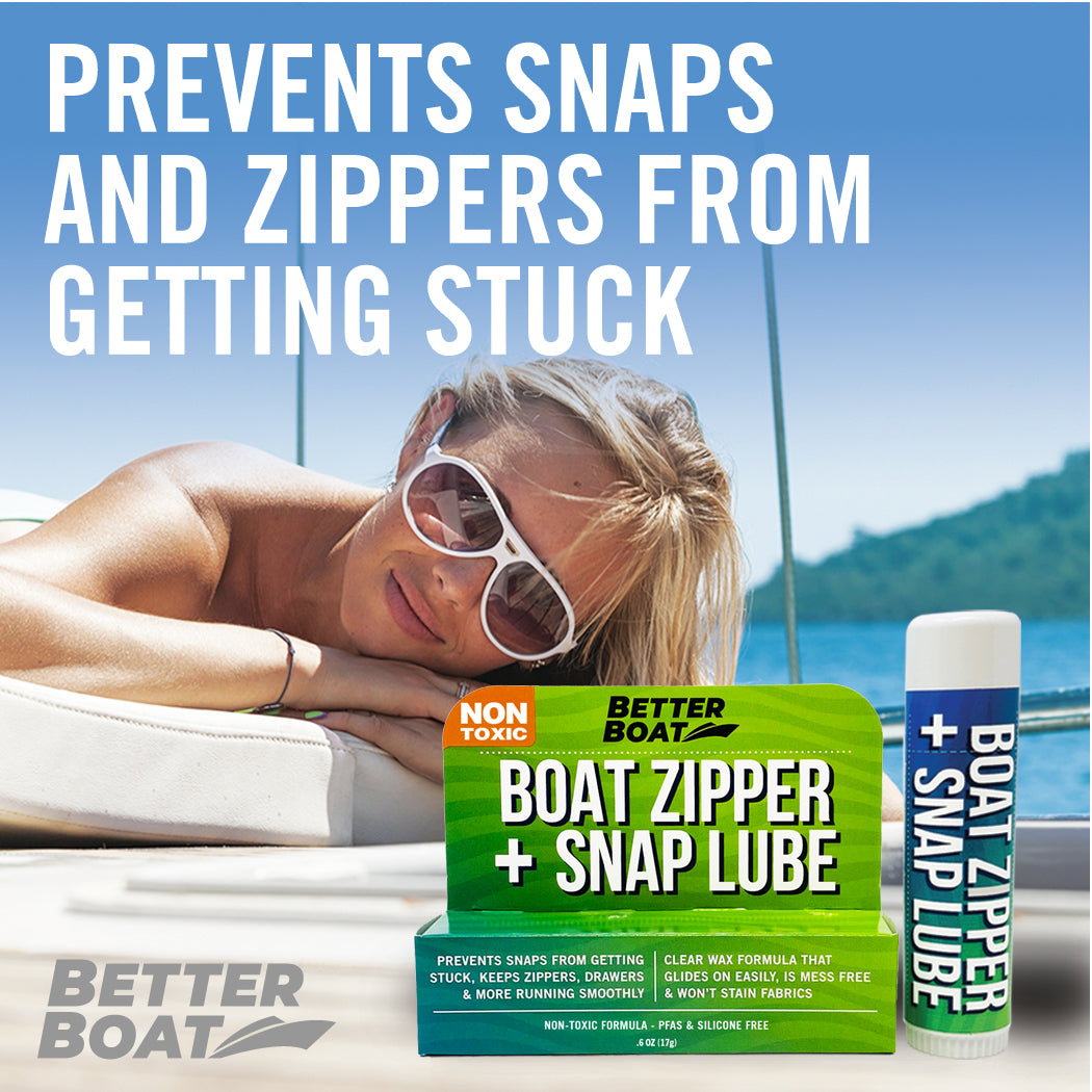 Boat Zipper and Snap Lube