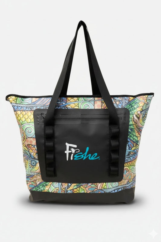 Tropical Tarpon Wedge Tote Dry Bag