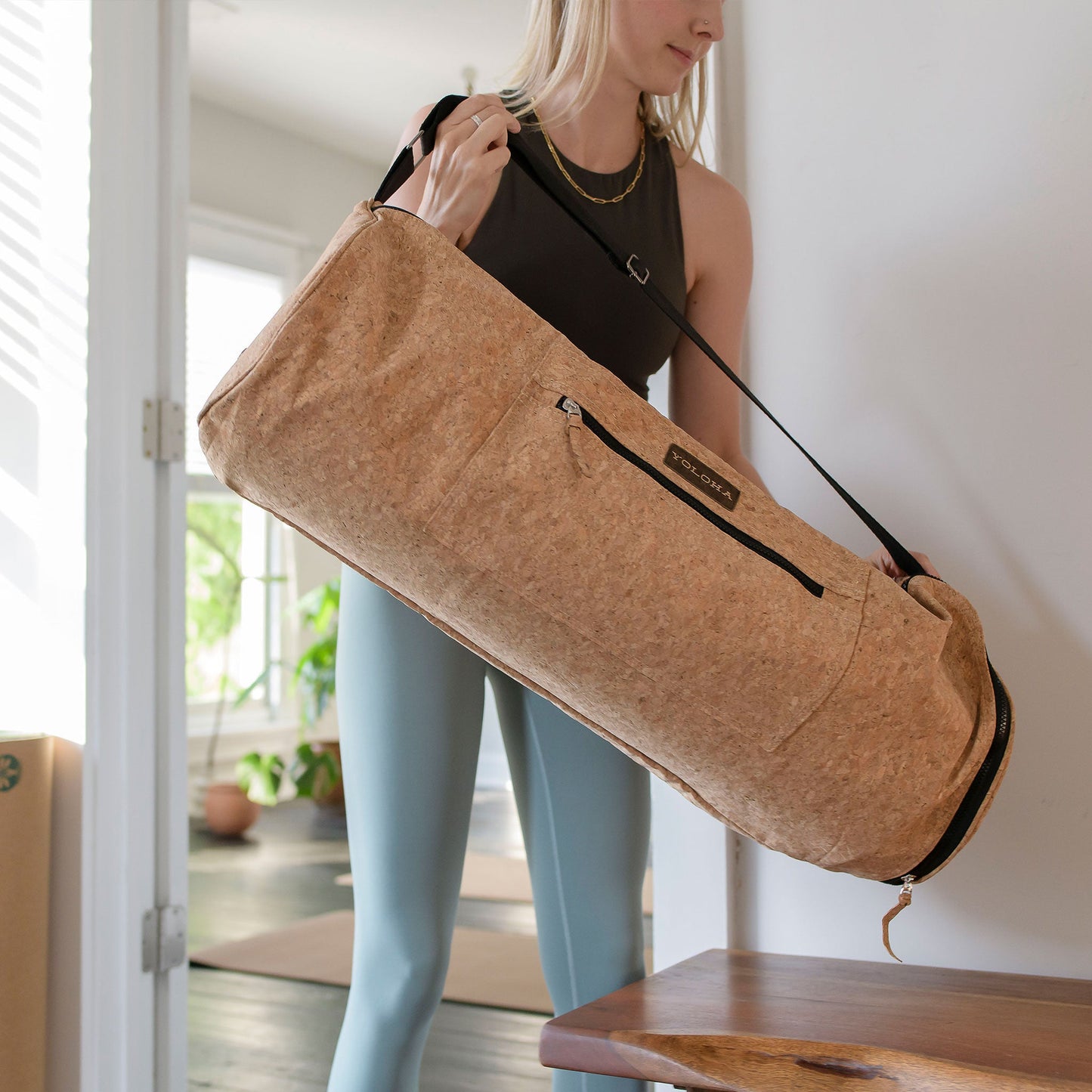 Cork Yoga Mat Carrier Plus