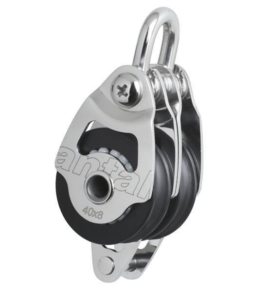Antal 00404 Double Shackle Block with Becket | SendIt Sailing