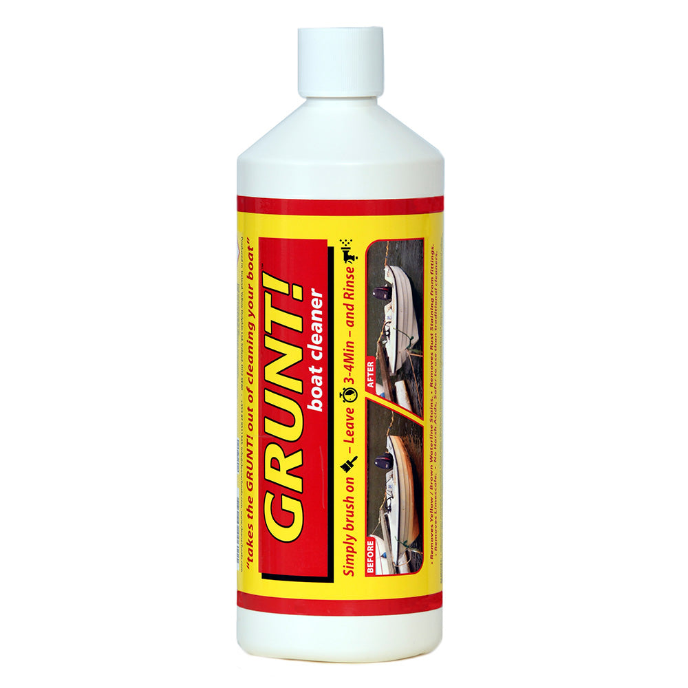 GRUNT! 32oz Boat Cleaner - Removes Waterline & Rust Stains | SendIt Sailing