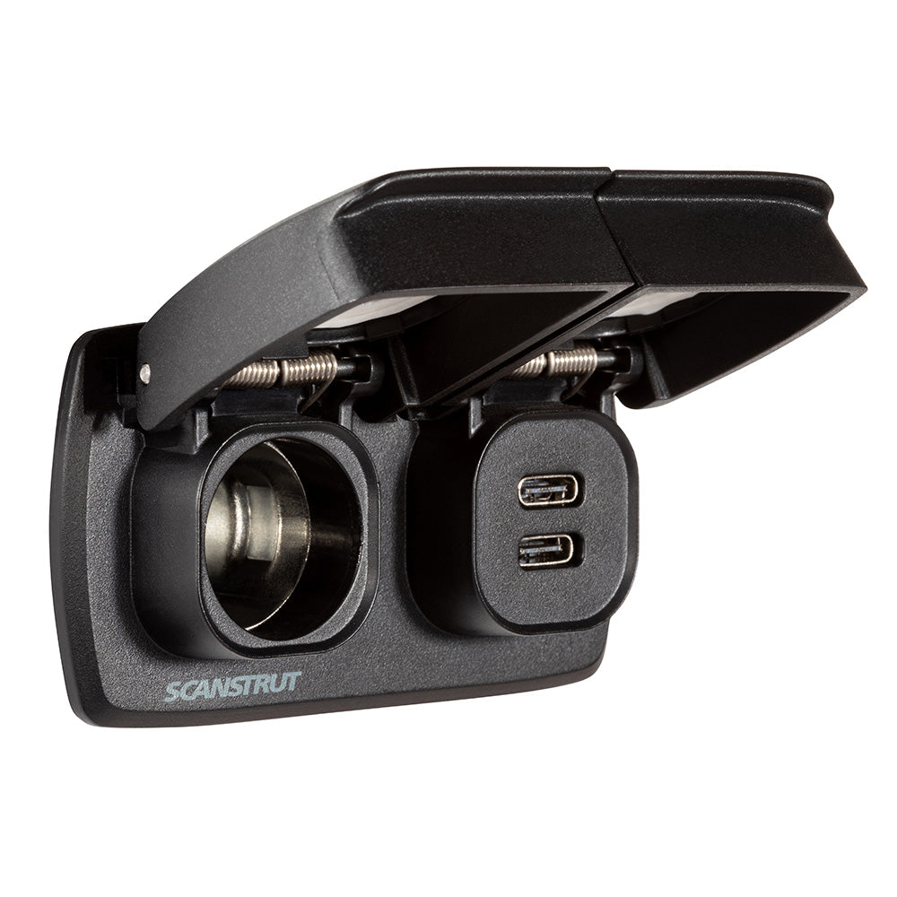Scanstrut Flip Pro Multi - Dual USB-C and 12V Power Socket | SendIt Sailing