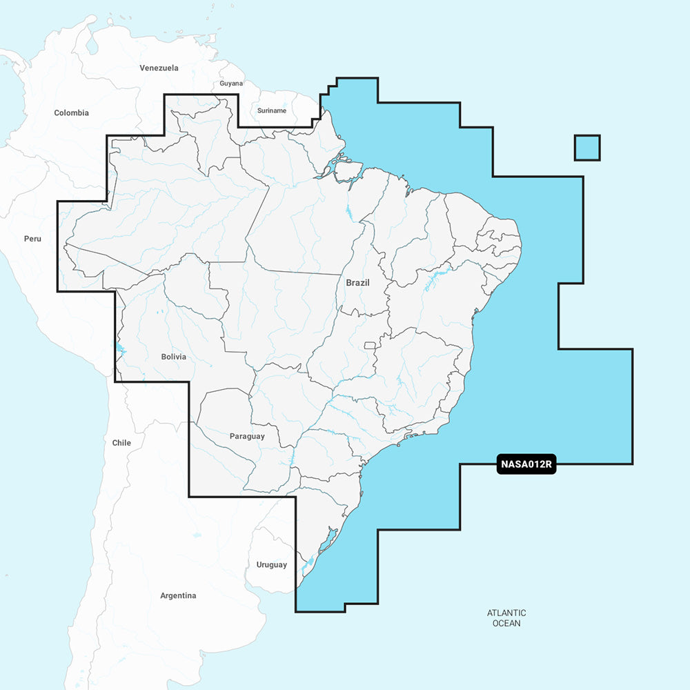 Navionics NASA012R - Brazil - Navionics+ | SendIt Sailing