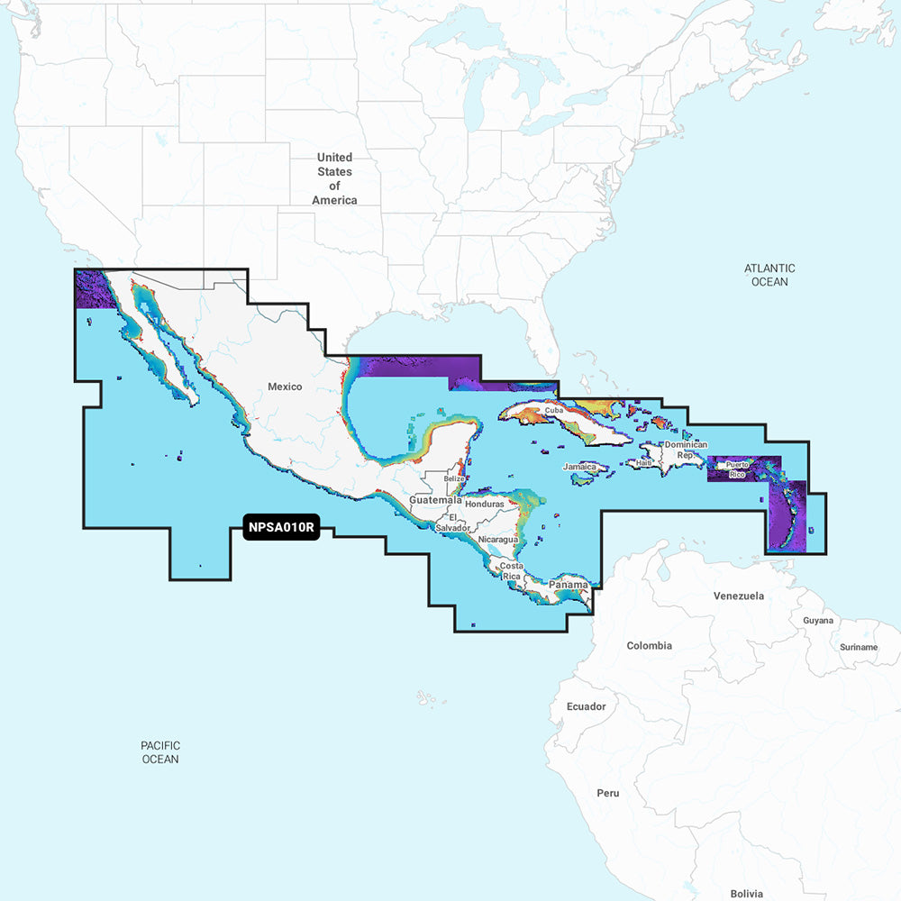 Navionics Platinum+ NPSA010R - Central America and Caribbean | SendIt Sailing