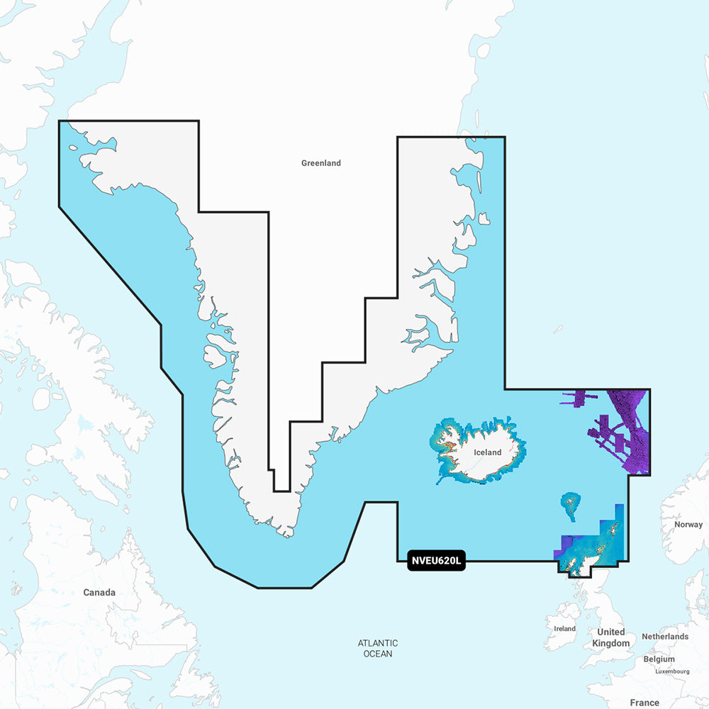 Garmin Navionics Vision+ NVEU620L Greenland and Iceland | SendIt Sailing