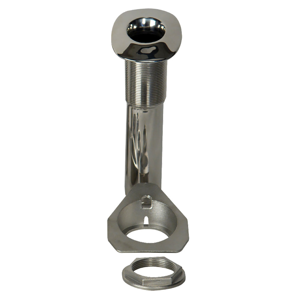 C.E. Smith 80 Series Screwless Flush Mount Rod Holder - 15 Degree - Stainless Steel - Cast Bottom - Black Liner | SendIt Sailing