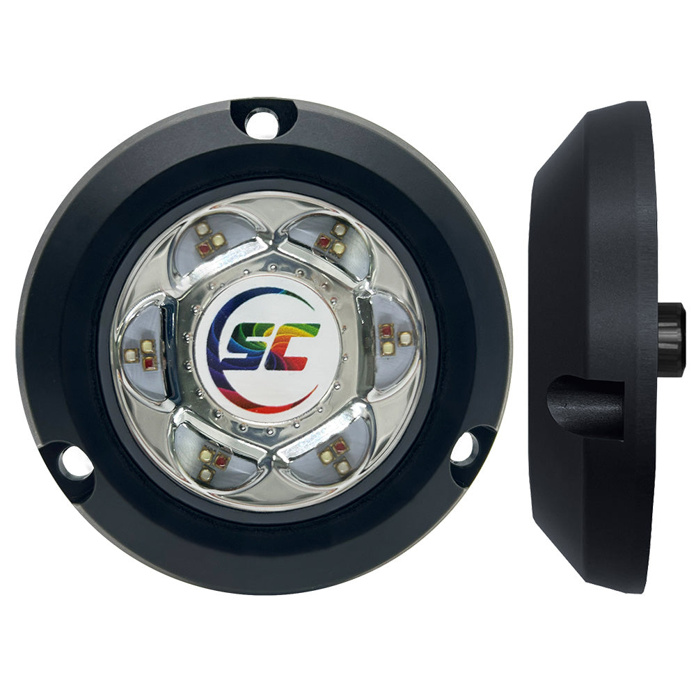 Shadow-Caster SC2 Series Polymer Composite Surface Mount Underwater Light - Full Color | SendIt Sailing