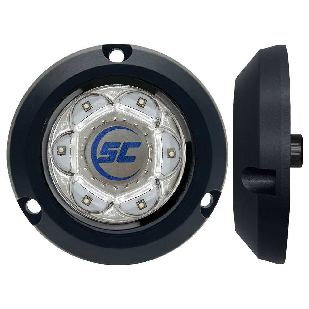 Shadow-Caster SC2 Series Polymer Composite Surface Mount Underwater Light - Bimini Blue | SendIt Sailing