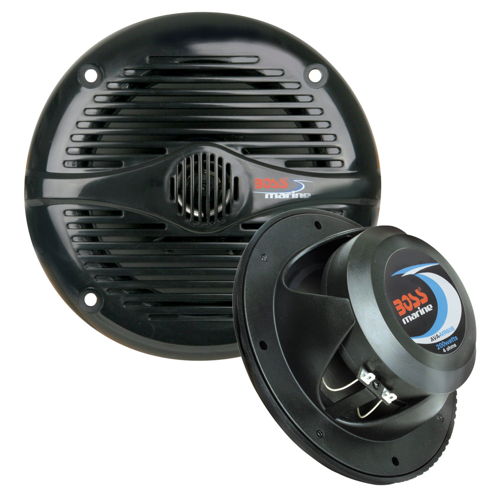 Boss Audio 5.25in MR50B Speakers - Black - 150W | SendIt Sailing