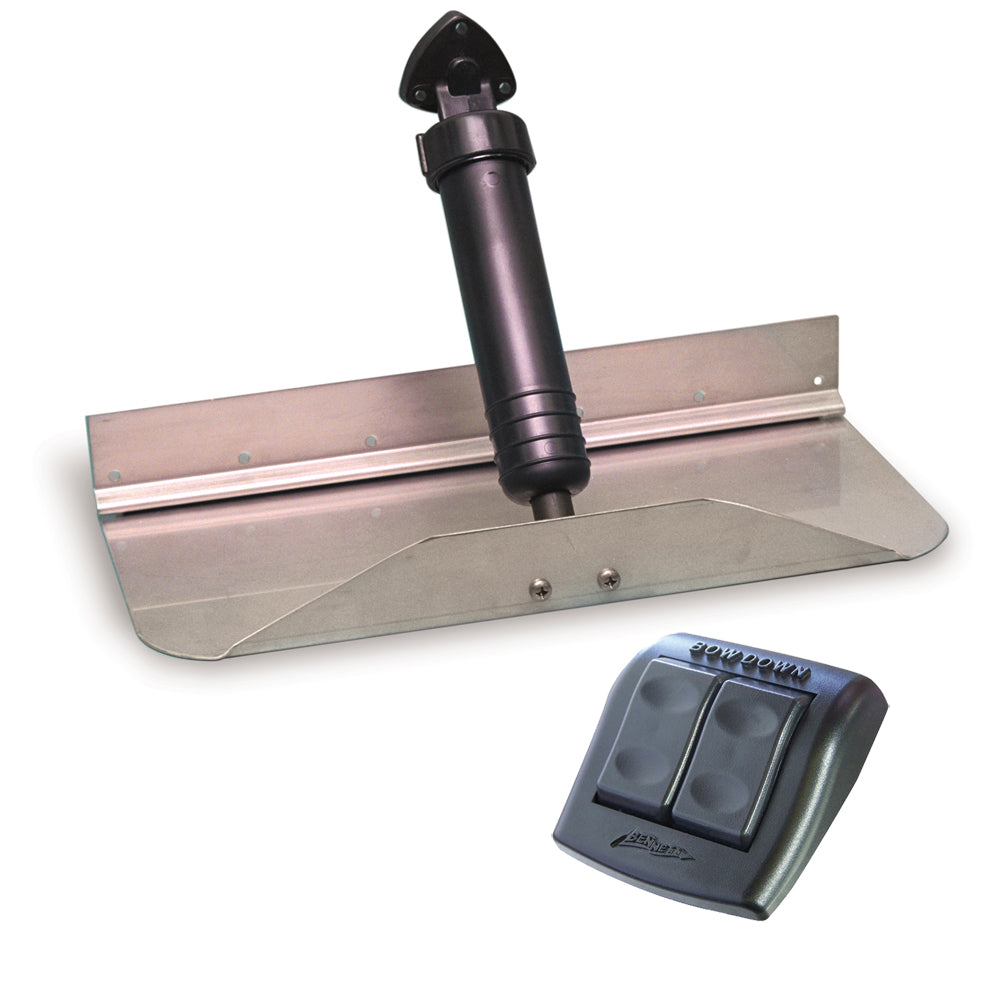 Bennett Trim Tab Kit 42in x 9in with Euro Rocker Switch | SendIt Sailing